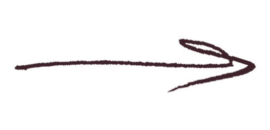 Hand drawn arrow