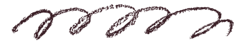 Hand-drawn underline