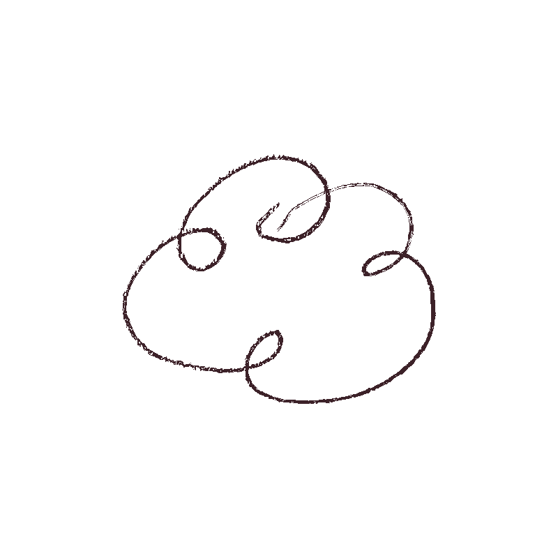 Hand drawn cloud bullet
