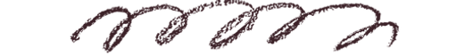 Hand-drawn underline